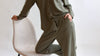 Olive Grove Lounge Pants With Pockets